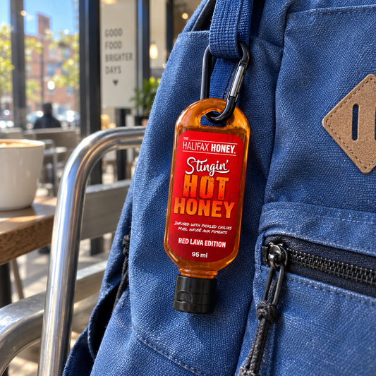 Stingin' Hot Honey Red Lava Keychain