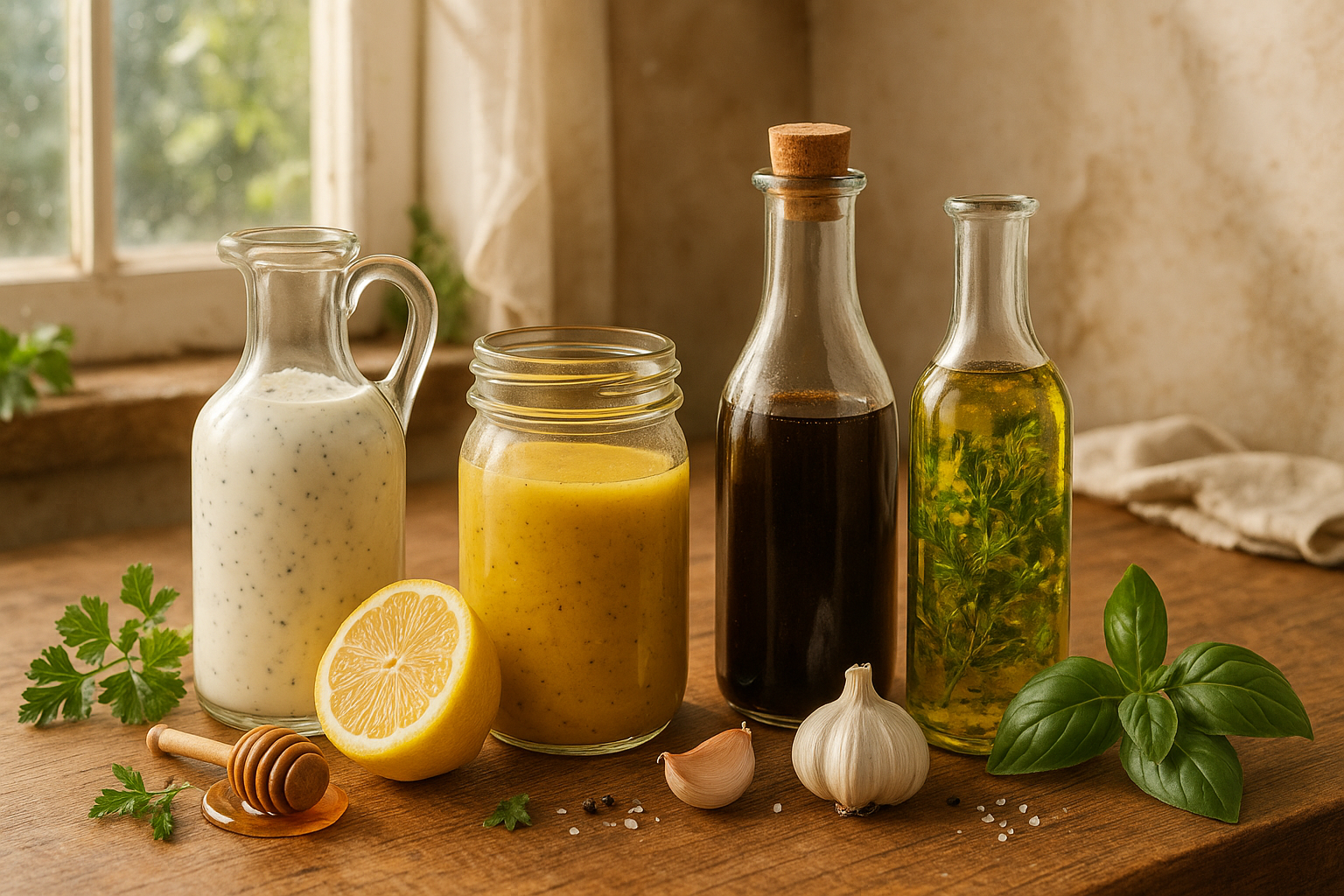 HOMEMADE DRESSINGS
