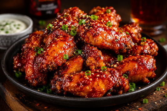 Hot Honey Chicken Wings