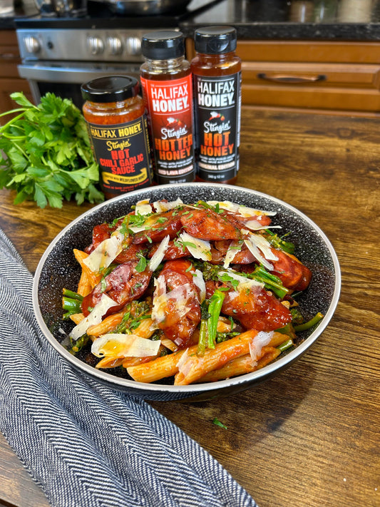 Hot Honey Pasta Arrabbiata