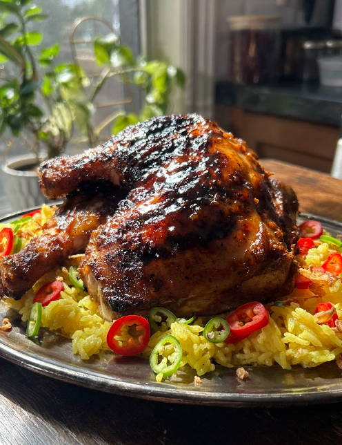 Hot Honey Jerk Chicken