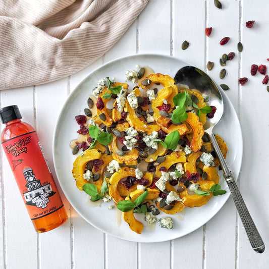 Hot Honey Roasted Squash Salad