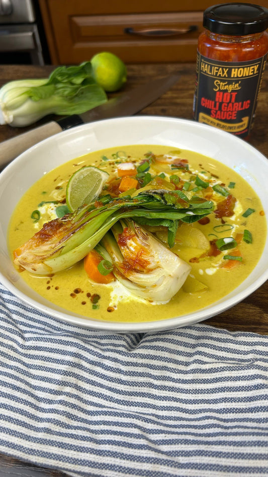 Sweet & Spicy Coconut Curry Soup