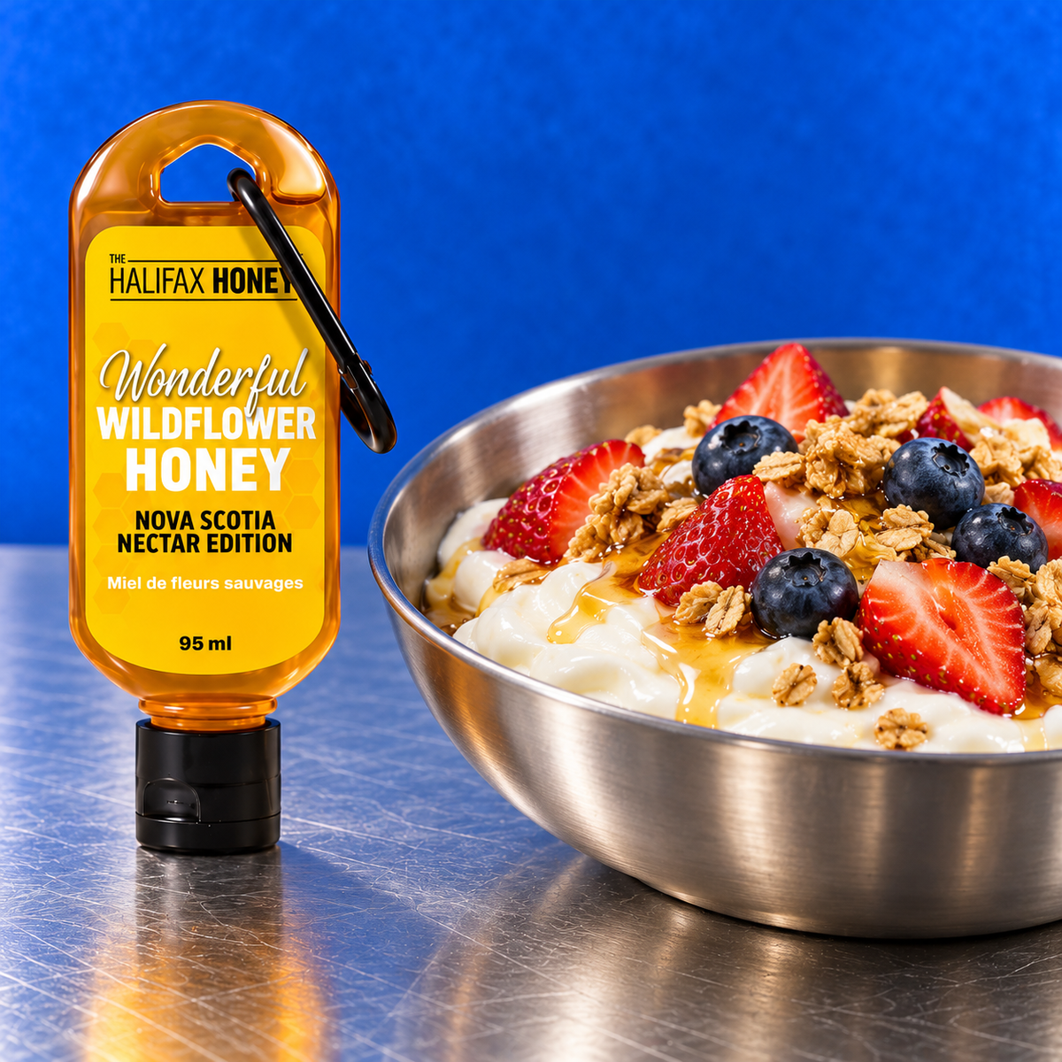 Wonderful Wildflower Honey Keychain