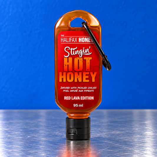 Stingin' Hot Honey Red Lava Keychain