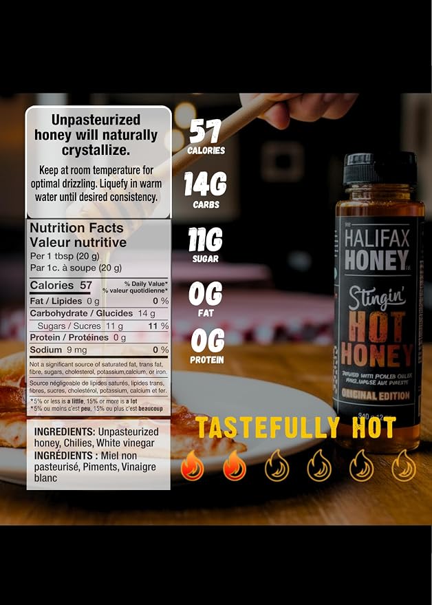 Stingin' Hot Honey Original – The Halifax Honey Co.