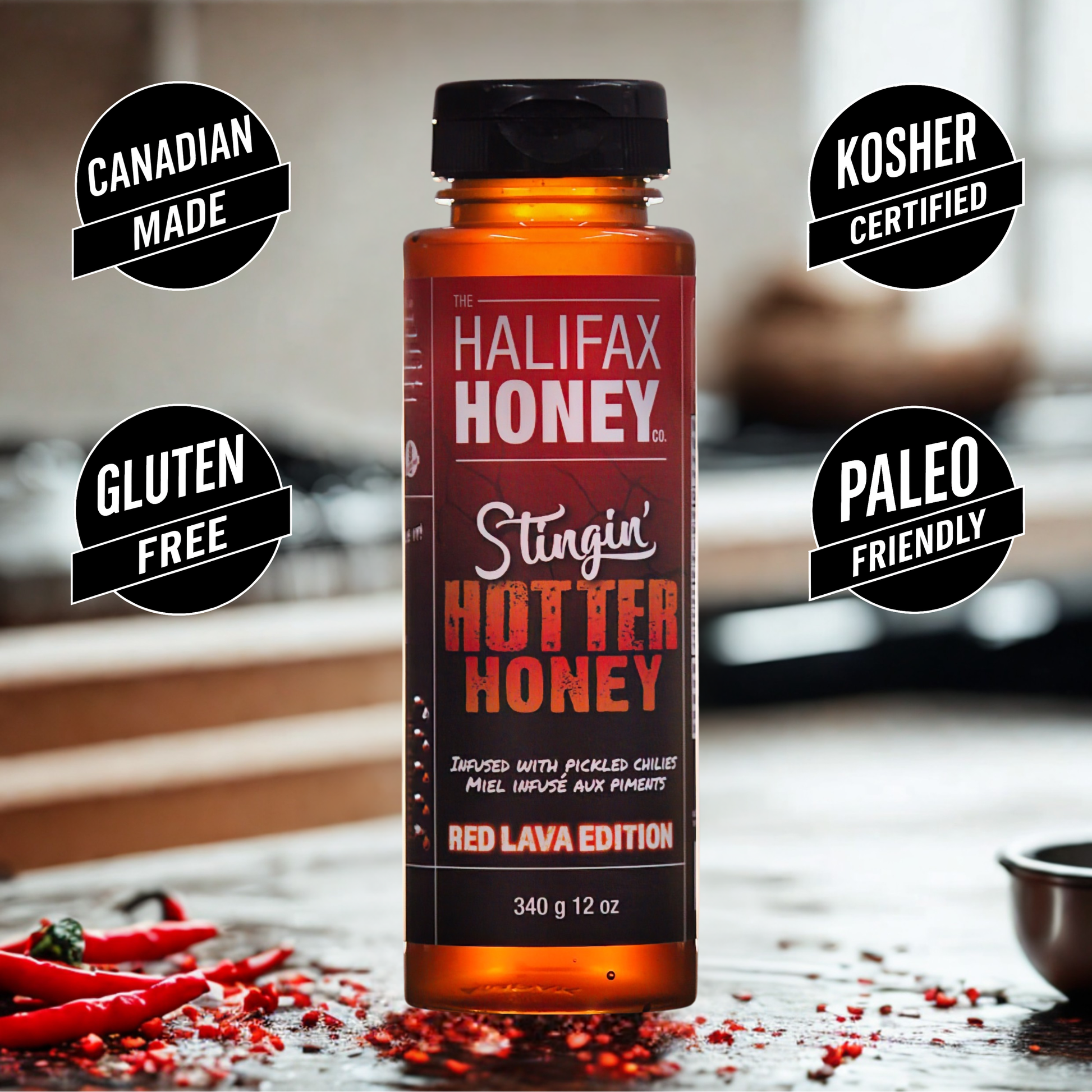 Stingin' Hotter Honey Red Lava – TheHalifaxHoneyCompany Stingin' Hotter Honey Red Lava – TheHalifaxHoneyCompany