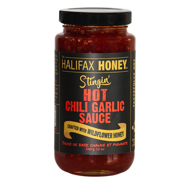 Hot Chili Garlic Sauce with Wildflower Honey